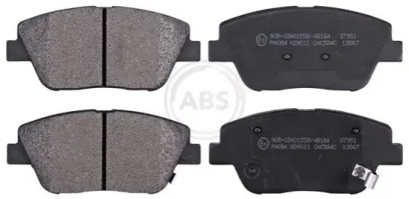 Комплект тормозных колодок A.B.S. 37951 Купить в Украине
