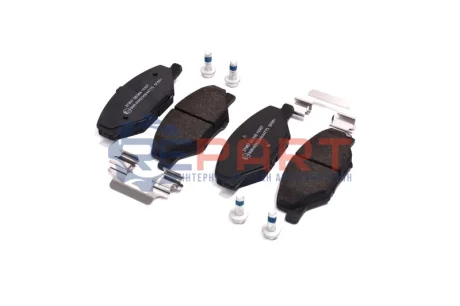 Фото Колодка тормозов. диск. SKODA FABIA 1.2-1.6 2007-2014, VW POLO 1.6 2010 – передн. (выр-во ABS) A.B.S. (37957) изображение 1