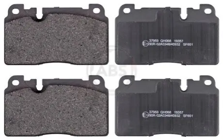 Колодки гальмівні (передні) Audi A6/A7 10-18/Q5 08-17/Porsche Macan 14 A.B.S. 37959 Купити в Україні