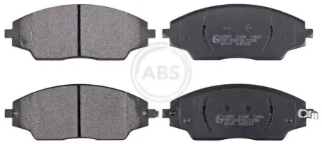 Колодки гальмівні (передні) Chevrolet Aveo 11 A.B.S. 37987 Купити в Україні