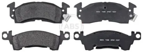 Тормозные колодки, дисковый тормоз.) A.B.S. 38052