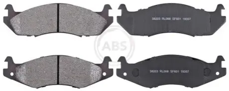 Гальмівні колодки A.B.S. 38203