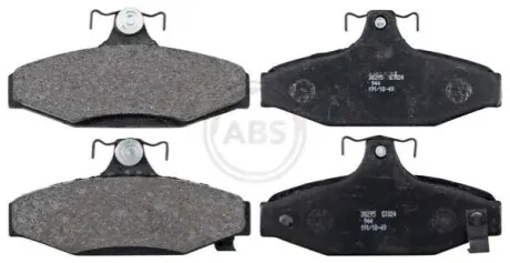 Гальмівні колодки дискові зад. Daewoo/Ssangyong Korando/Musso 94 A.B.S. 38295
