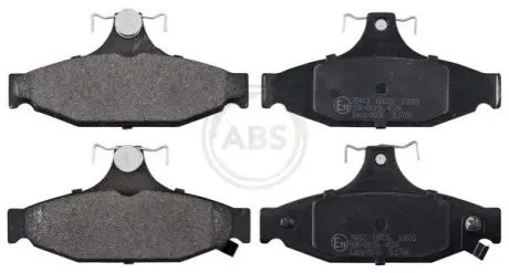 Тормозные колодки, дисковый тормоз.) A.B.S. 38413