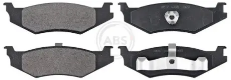 Гальмівні колодки, дискове гальмо (набір) A.B.S. 38512