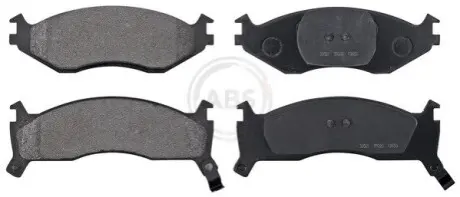 Тормозные колодки, дисковый тормоз.) A.B.S. 38521