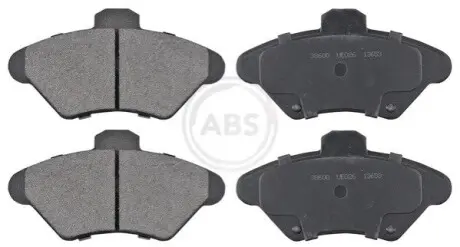 Тормозные колодки, дисковый тормоз.) A.B.S. 38600