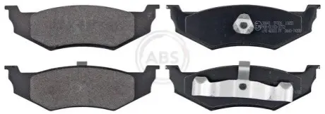 Гальмівні колодки, дискове гальмо (набір) A.B.S. 38641