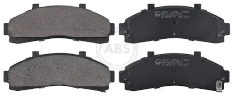 Тормозные колодки, дисковый тормоз.) A.B.S. 38652