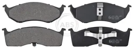 Тормозные колодки, дисковый тормоз.) A.B.S. 38730