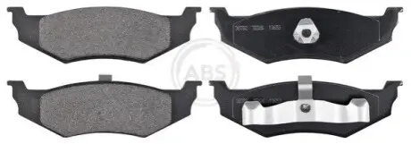 Тормозные колодки, дисковый тормоз.) A.B.S. 38782