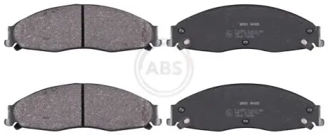 Гальмівні колодки, дискове гальмо (набір) A.B.S. 38921
