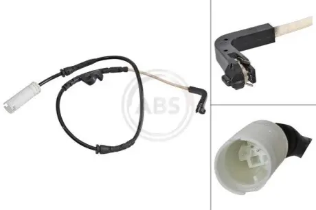 Датчик зносу гальмівних колодок (передніх) BMW 1 (E81/E82/E87)/E88)/3(E90/E91/E92/E93) 04-13 (695mm) A.B.S. 39637 Купити в Україні