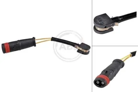 Фото 1 — Датчик зносу гальмівних колодок (задніх) MB Sprinter/VW Crafter 06- (L=85mm) A.B.S. (39653) Фото Датчик зносу гальмівних колодок (задніх) MB Sprinter/VW Crafter 06- (L=85mm) A.B.S. (39653) зображення 1