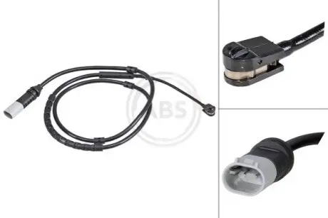 Датчик зношування гальмівних колодок (задніх) BMW 1 (F20/F21)/ 3 (F30) 12- (L=1045mm) A.B.S. 39752 Купити в Україні