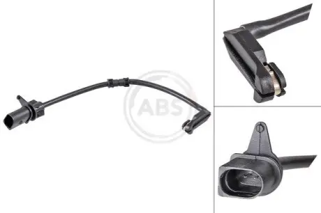 Датчик зносу гальмівних колодок (задніх) Audi A8 10-18 (L=250mm) A.B.S. 39796