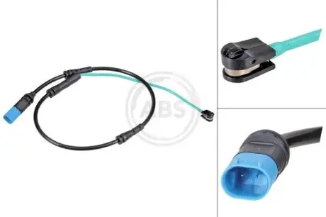 Фото 1 — Датчик зносу гальмівних колодок (задніх) BMW 3 (G20/G21) 18- (L=802mm) A.B.S. (39812) Фото Датчик зносу гальмівних колодок (задніх) BMW 3 (G20/G21) 18- (L=802mm) A.B.S. (39812) зображення 1