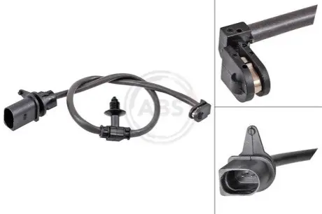 Датчик зносу гальмівних колодок (задніх) Audi A6/A7/A8/Q7/Q8 15- (L=394mm) A.B.S. 39913 Купити в Україні