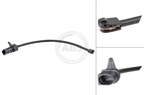 Датчик зносу гальмівних колодок (передніх/L) Audi Q5 08- (L=257mm) A.B.S. 39944 Купити в Україні