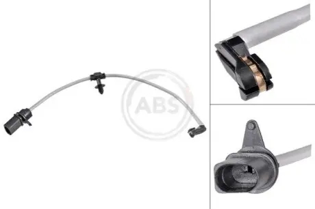 Датчик зносу гальмівних колодок (задніх) Audi A6/A7/E-tron/Q5 16- (L=353mm) A.B.S. 39973 Купити в Україні