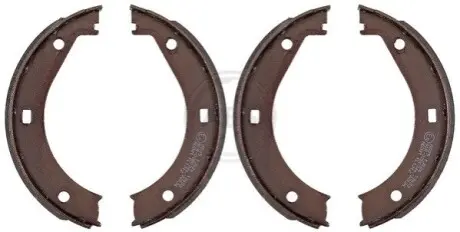 Фото Колодки ручника BMW 3 (E36)/5 (E34)/7 (E38) 88- (180x25) A.B.S. (8805) зображення 1