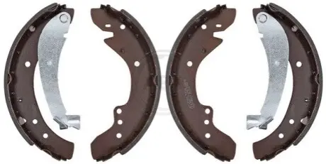 Фото Колодки гальмівні (задні) Fiat Ducato 82-02 (барабанні) (254x57) A.B.S. (8934) зображення 1