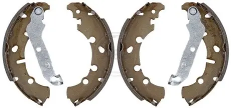 Фото 1 — Колодки гальмівні (задні) Ford Fiesta/Fusion1.3-1.6 TDCi/DI 95-12 (барабанні) A.B.S. (9128) Фото Колодки гальмівні (задні) Ford Fiesta/Fusion1.3-1.6 TDCi/DI 95-12 (барабанні) A.B.S. (9128) зображення 1