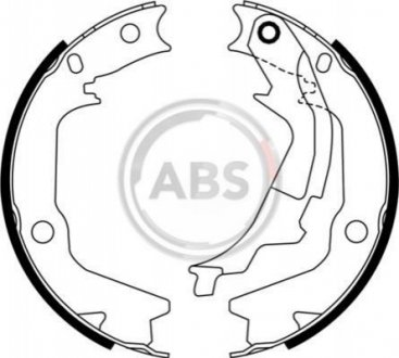 Тормозные колодки ручного тормоза A.B.S. 9198 (фото 1)