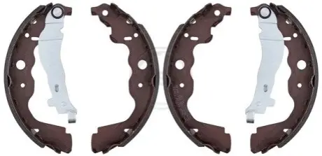 Фото Колодки гальмівні (задні) Renault Kangoo 08- (барабанні) (228.6x40) A.B.S. (9268) зображення 1