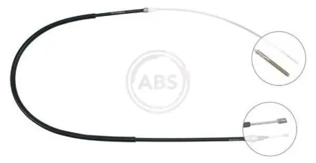 Трос ручного тормоза A.B.S. K12526
