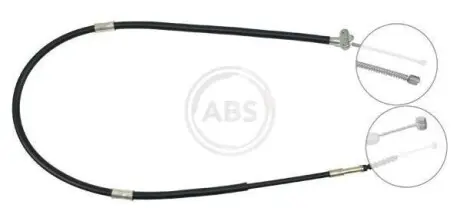 Трос ручного гальма A.B.S. K12818 Купити в Україні