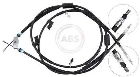 Трос ручного гальма A.B.S. K12825 Купити в Україні