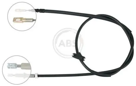 Трос ручника (задній) (R) MB E-class (W211) 02-09 (1726mm) A.B.S. K13116 Купити в Україні