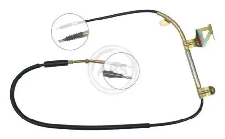 Трос ручного гальма A.B.S. K13227 Купити в Україні