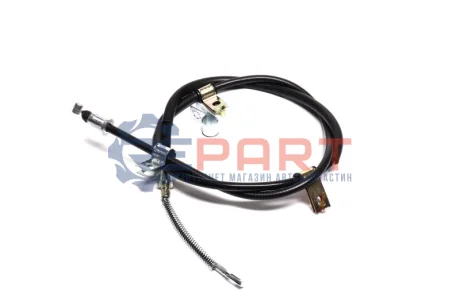 Трос ручника (задній) (L) Daewoo Lanos 1.4/1.5/1.6 16V 97- (4 кріпл.) (1655/1410mm) A.B.S. K13377 Купити в Україні