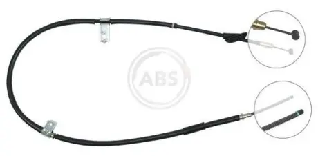 Трос ручного тормоза A.B.S. K14057