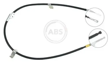 Трос ручного тормоза A.B.S. K15077