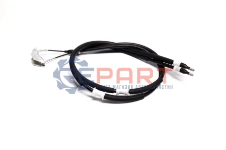 Трос ручника Opel Combo 01- (барабанные тормоза) (1235/1235mm) (к-кт) A.B.S. K16992 Купити в Україні