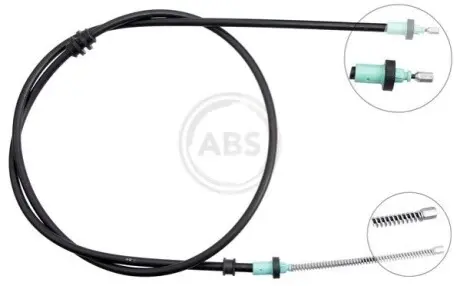 Трос ручника Dacia Dokker/Lodgy 12- (1953mm) A.B.S. K17249 Купити в Україні