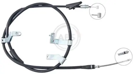 Трос ручника (R) Hyundai Tucson 04-10 (1880mm) A.B.S. K17304 Купити в Україні