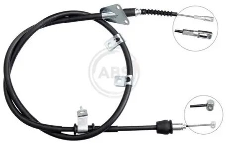 Фото Трос ручника (задній) (L) Hyundai ix35/Kia Sportage 10- (L=1726mm) A.B.S. (K17309) зображення 1