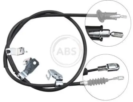 Трос ручника (L) Mitsubishi Colt/Smart Forfour 04-09 A.B.S. K17337 Купити в Україні