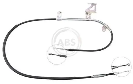 Трос ручника (задній) (R) Skoda Superb I 01-08 (1992mm) A.B.S. K18398 Купити в Україні