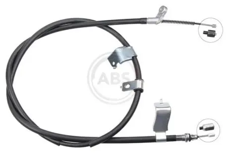 Трос ручника (задній) (L) Nissan Qashqai1.5/1.6/2.0 dCi 07-14 (1833mm) A.B.S. K18949 Купити в Україні