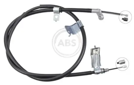 Трос ручника (задній) (R) Renault Koleos 2.0 dCi 08-16 (1697mm) A.B.S. K18951 Купити в Україні