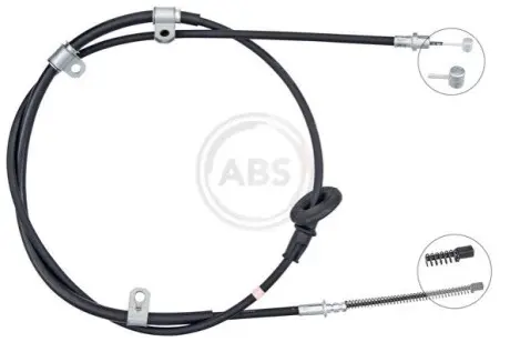 Трос ручника (задній) (R) Mitsubishi Grandis 2.0D 2.4i 03-11 (2030mm) A.B.S. K19052 Купити в Україні