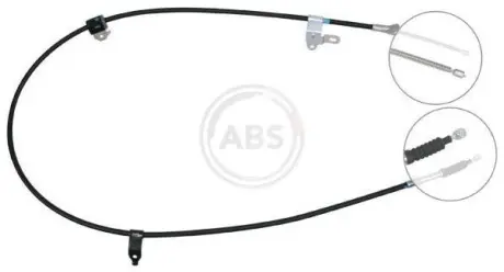 Трос ручного гальма A.B.S. K19328 Купити в Україні