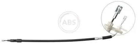 Трос ручника (задній) (L) MB A-class (W169)/B-class (W245) 04-12 OM266/OM640 (587/476mm) A.B.S. K19757 Купити в Україні