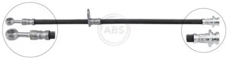 Фото Гальмiвний шланг переднiй A.B.S. (SL1008) зображення 1