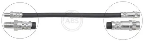 Фото Шланг гальмівний (передній) Renault 19 -95 A.B.S. (SL3556) зображення 1